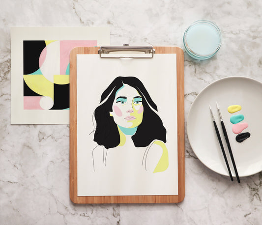 Unleash Your Inner Warhol: Paint a Pop Art Portrait that Pops (Even if You're a Novice!)