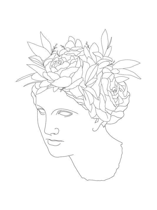 Venus in Bloom - Printable Design