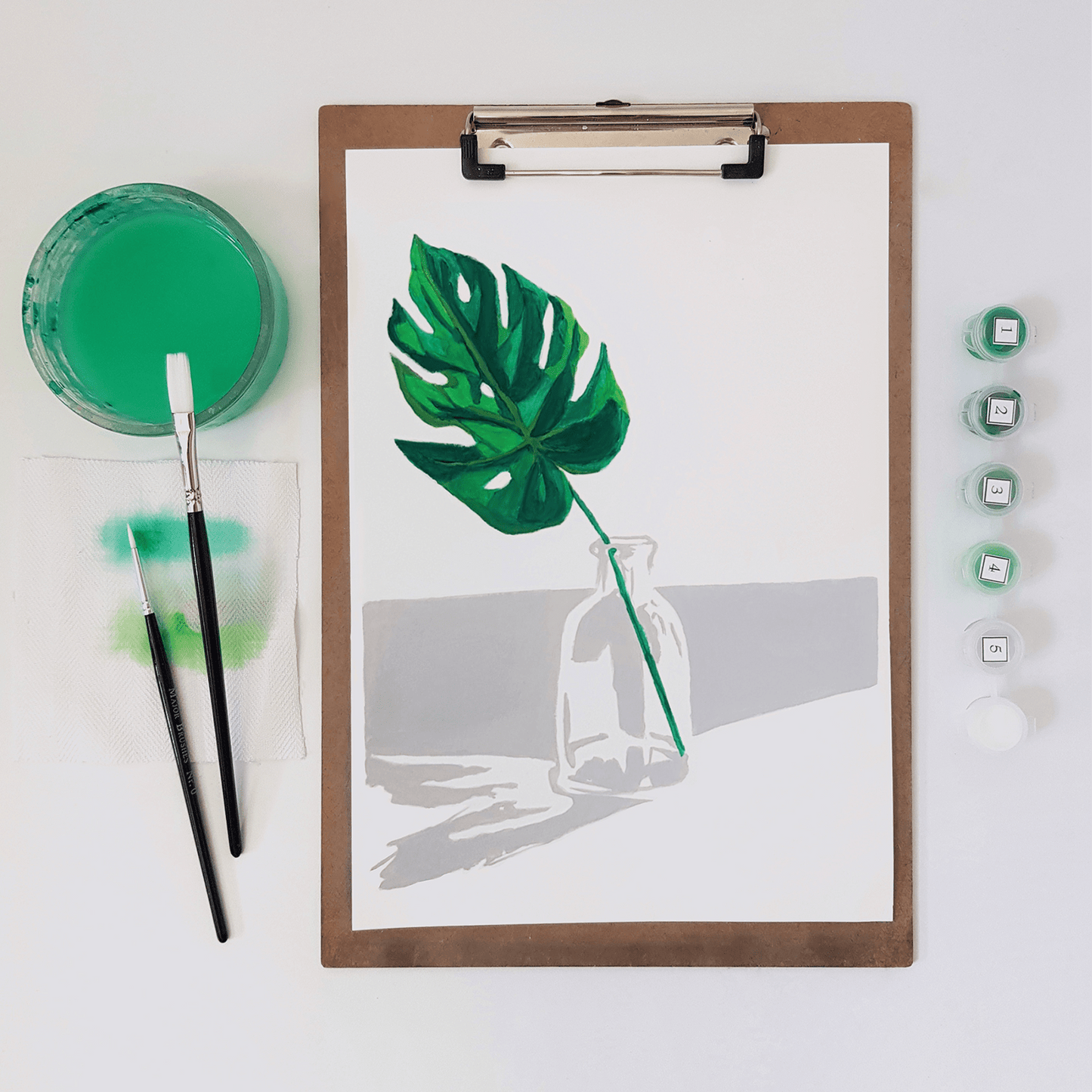 Monstera leaf